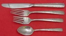 Camellia by Gorham Sterling Silver Place Size Setting(s) 4pc Vintage - $226.71