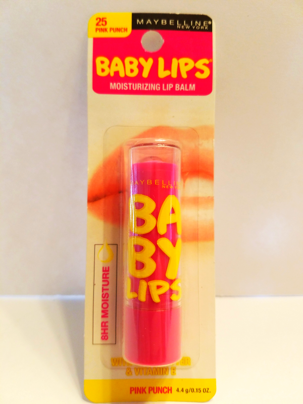 Primary image for New Maybelline Baby Lips Moisturizing Lip Balm 25 Pink Punch 0.15 Oz Gloss Stick
