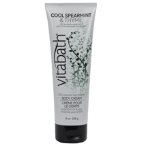 Vitabath  Cool Spearmint &amp; Thyme Body Cream 8 Ounces - 2 Pack - $26.99