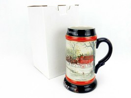 1990 Anheuser Busch AB Budweiser Bud Beer Stein An American Tradition  - $21.51