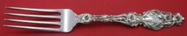 Lily by Whiting Sterling Silver Dinner Fork 7 5/8&quot; Flatware Heirloom Sil... - $157.41