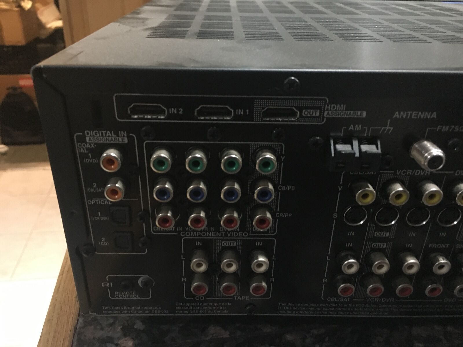 ONKYO TXSR505 AV Receiver Receivers