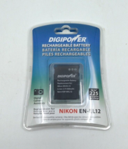 Nikon Coolpix EN-EL12 Digipower Replacement Battery - Up To 225 Pics Per... - $9.49