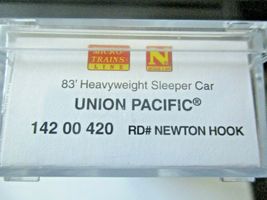 Micro-Trains #14200420 Union Pacific 83' Heavyweight Sleeper Car N-Scale image 6