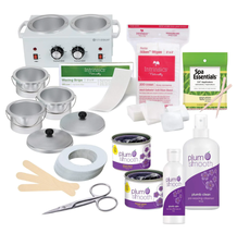 Plum Smooth Fundamental Wax Kit w/Warmer