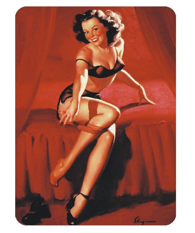 Vintage Style Pin Up Girl Stickers P14 Pinup Sticker Decal 1950s