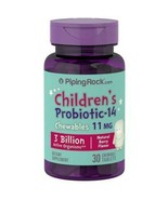 CHILDREN Chewable Probiotic-14 for Kids 3 Billion Digestion Supplement 3... - $7.91