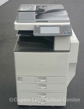 Ricoh MPC3002 MP C3002 color tabloid copier finisher d print speed 30 ppm .q - $1,762.20