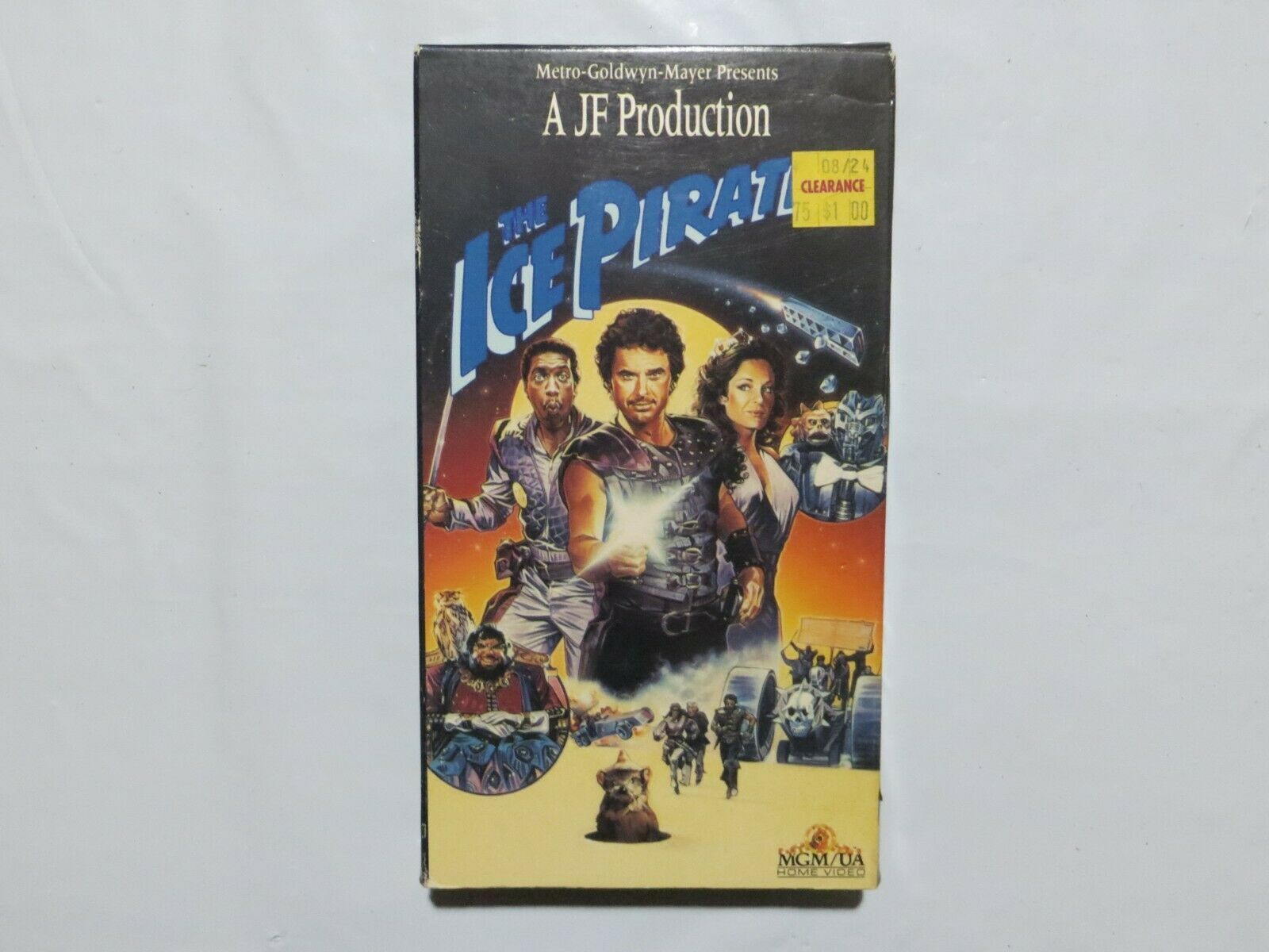 The Ice Pirates VHS (1992) MGM Home Video Robert Urich Anjelica Huston ...