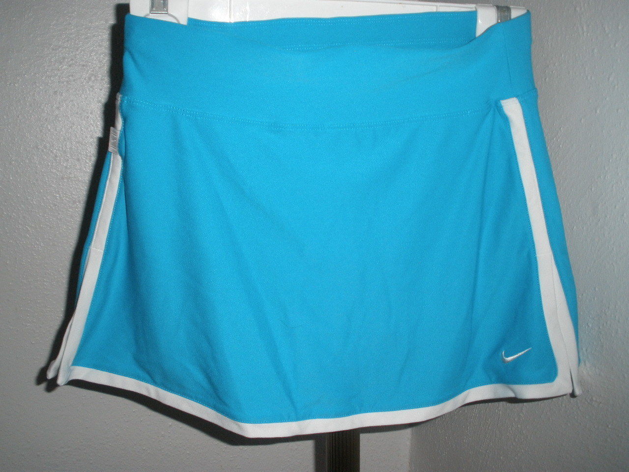 nike blue athletic skort