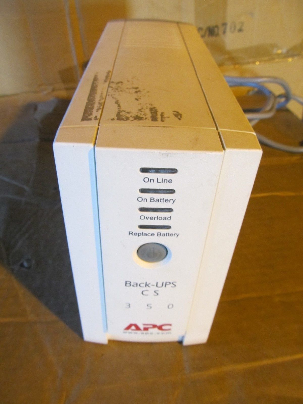 Oem Apc Back Ups Cs 350 Model Bk 350 No And Similar Items