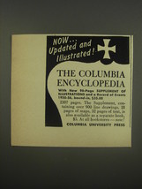 1956 Columbia University Press Columbia Encyclopedia Advertisement - $14.99
