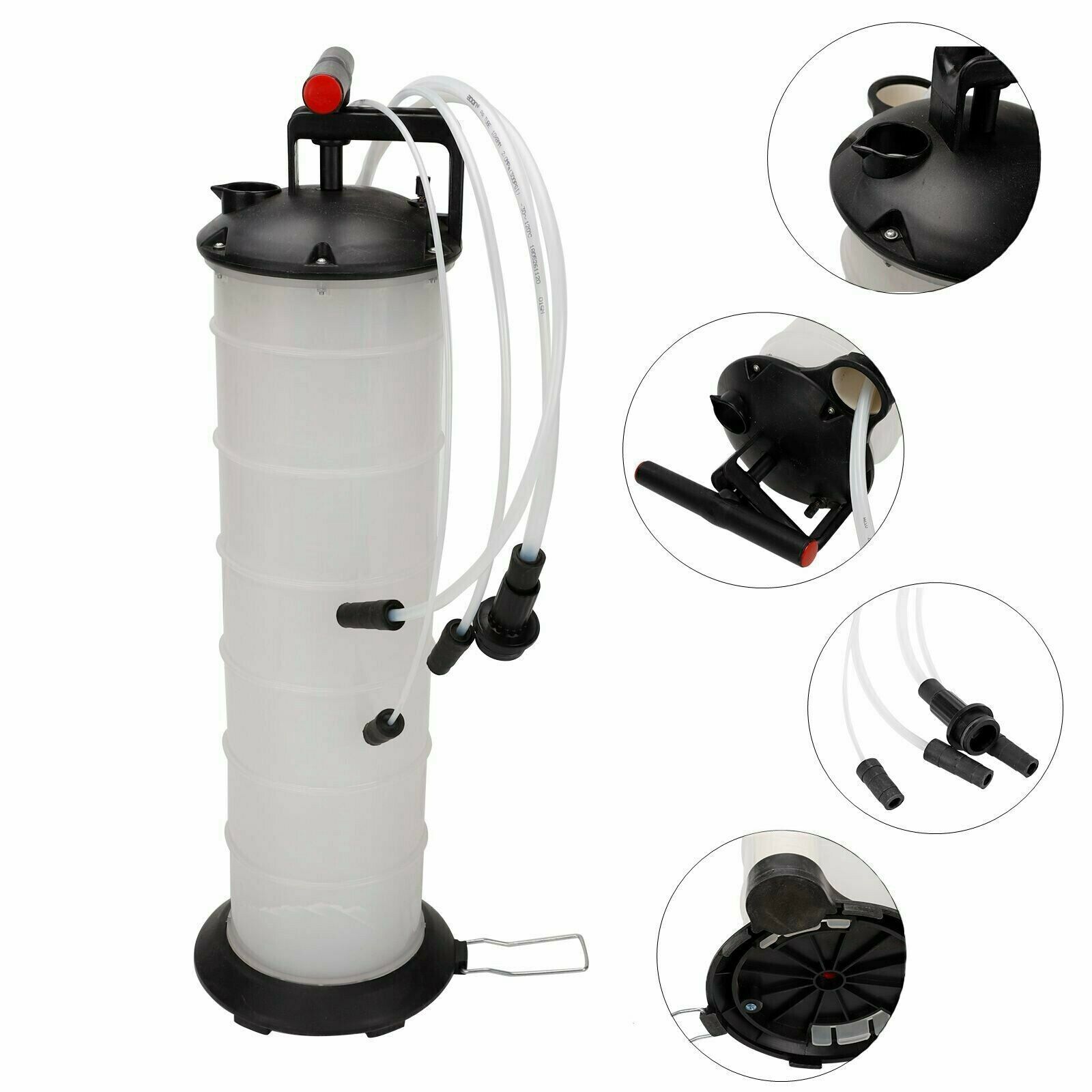 Manual 7 Liter Oil Fluid Changer Vacuum Extractor Pump Transfer Tank Remover