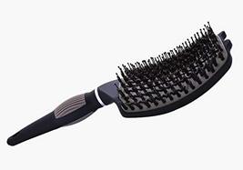 Curved Vented Over-sized Anti-static Boar Bristle Styling Hair Brush For... - $14.99