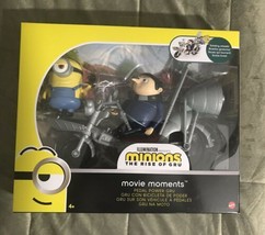 Minions THE RISE OF GRU Movie Moments PEDAL POWER GRU Playset Action Fig... - $29.99