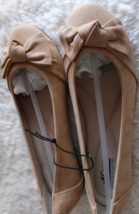 Women Shoes Ballet Flats Size 9 W Cushioned Insole Nude Color Slip Resis... - $49.99