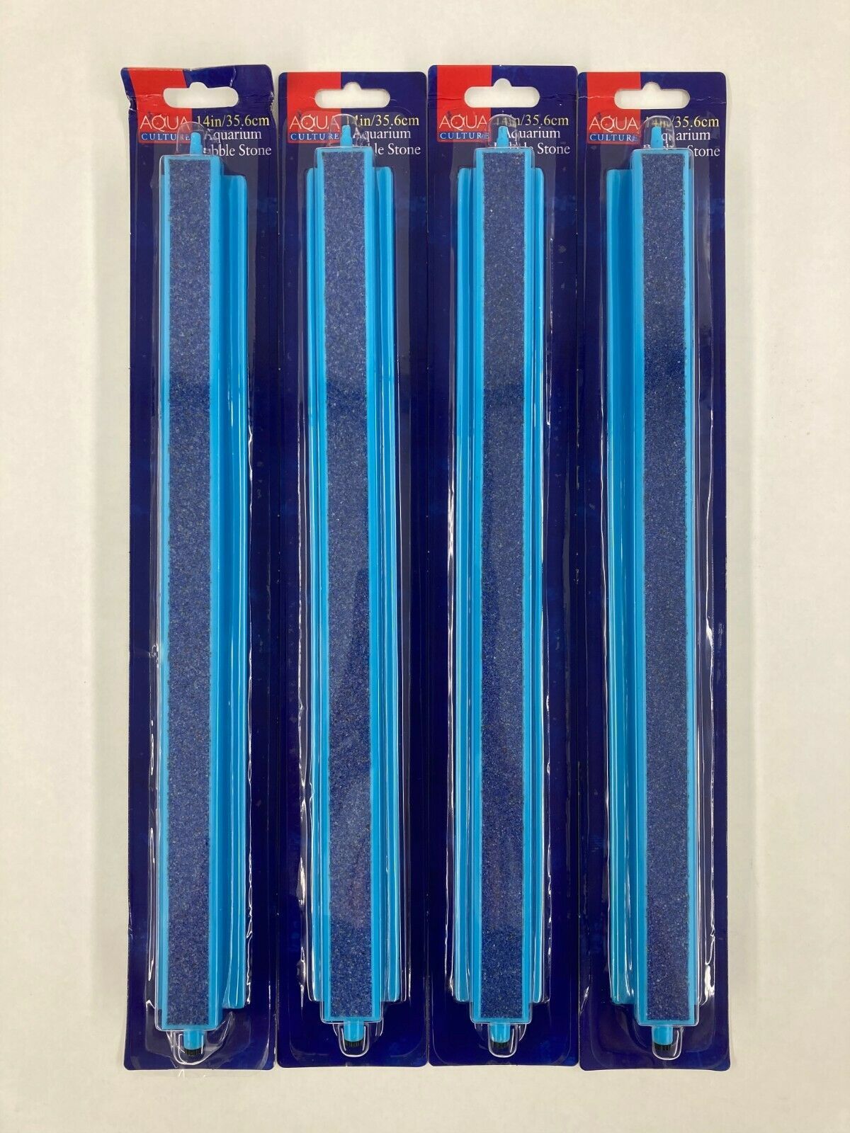 Aqua Culture Aquarium Bubble Stone 14" Length ASM14 Pack of 4 Air Stones