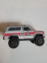 Vintage 1980s Diecast Toy Car Matchbox Toys 1983 4x4 Chevy Blazer White Sheriff - $16.56