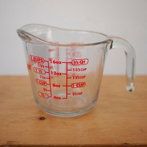 NEW Anchor Hocking Liquid Measuring Cup Glass 2 Cup 16 oz 500 ml Made in USA - $15.19