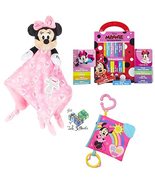 Disney Baby Minnie Mouse Set: Plush Stuffed Animal Blanket - On The Go S... - $52.99
