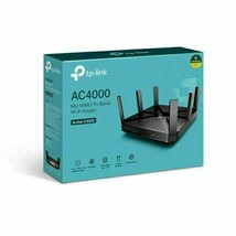 TP-Link Archer C4000 Wireless AC4000 MU-MIMO Tri-Band Router - Light Use Boxed - $85.45