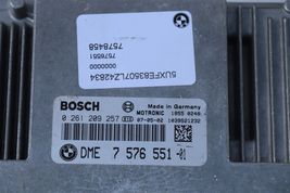 07 BMW X5 4.8L DME Engine Control Module Computer Ecu Ecm Pcm, Immobilizer & Key image 3