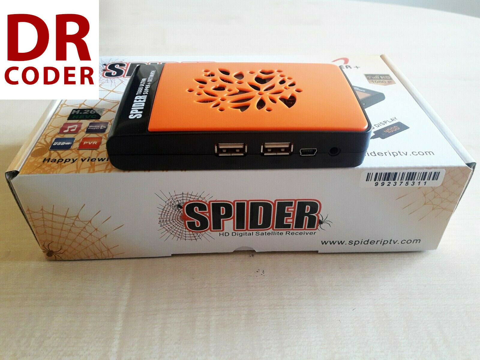 Spider T888 Super Ultimate TV BOX receiver 3 Years Fast Shipping and