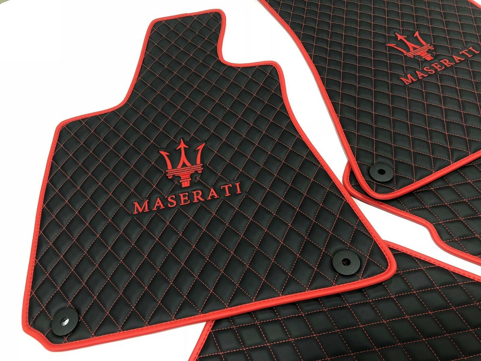 Maserati Quattroporte 4pcs Eco Leather Floor Mats Floor Mats & Carpets