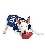 NFL Licensed Team Mesh Football Jersey Pet Wear Dog L &amp; M Blue Dallas Co... - $21.52