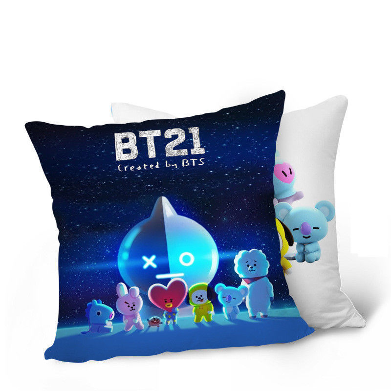 bt21 throw pillow