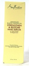 1 Count Shea Moisture 2 Oz Jamaican Black Castor Oil Strength & Restore Serum