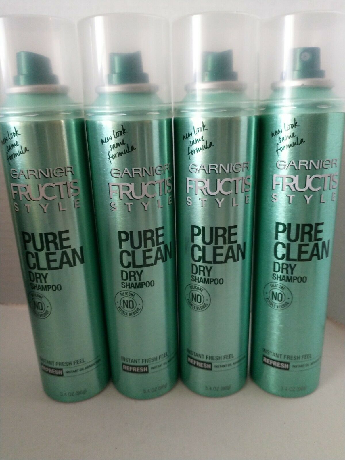 4 Garnier Fructis Style Pure Clean Dry Shampoo Pure Clean 3.4 oz Each - $19.95