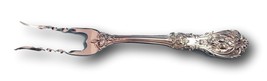 Francis I by Reed &amp; Barton New Script Mark Sterling Baked Potato Fork Cu... - $117.81