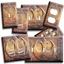 STAR WARS REBEL ALLIANCE JEDI ORDER LIGHT SWITCH OUTLET WALL PLATE ROOM ... - $5.99+