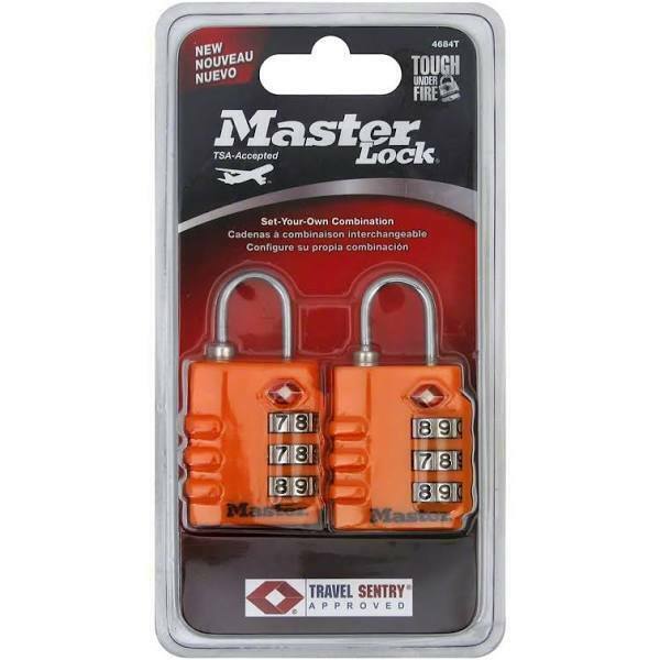 Primary image for Luggage locks suitcase baggage masterlock set own combination TSA accepted color