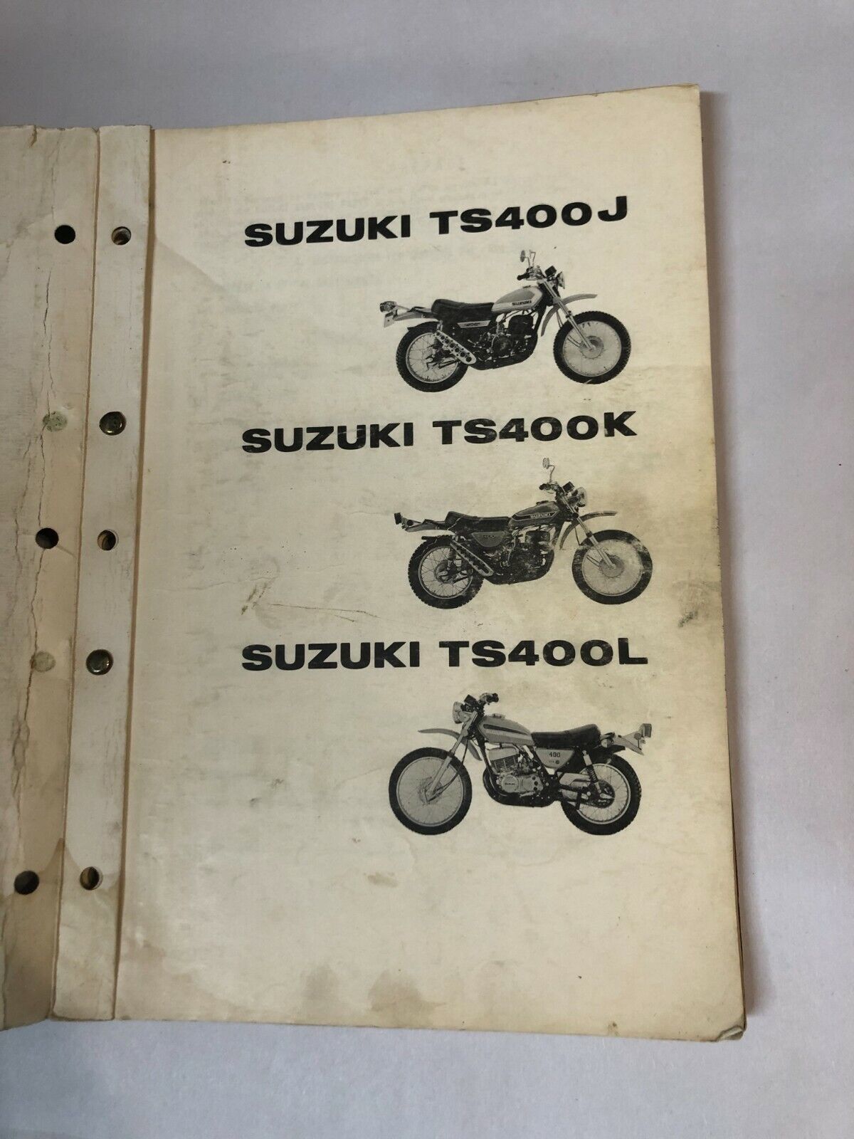 1972 1973 1974 Suzuki TS400 Parts Book Catalog Diagram Other