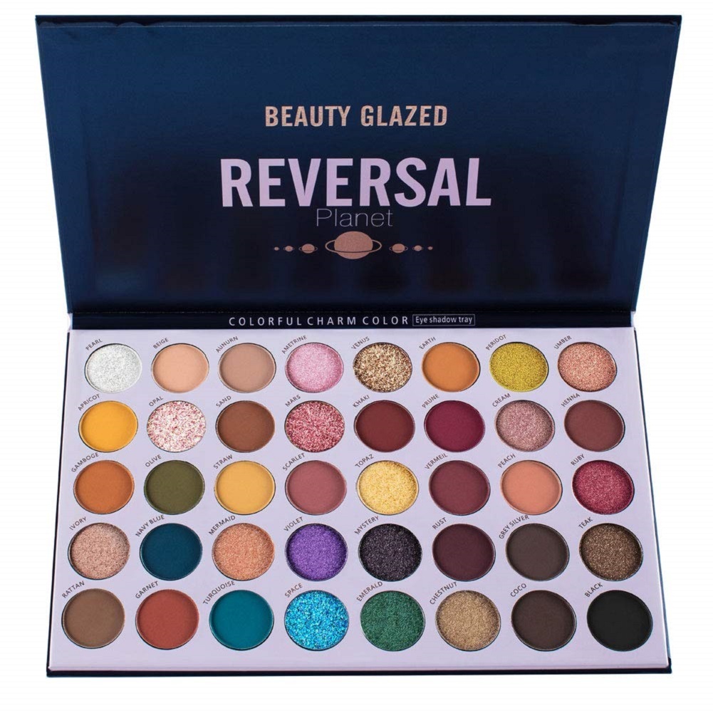 Beauty Glazed Reversal Planet Eyeshadow Palette High Pigmented 40