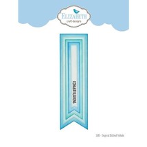 Diagonal Stitched Fishtails Die Set. Elizabeth Craft 1693