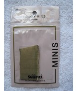 36 Scunci Blonde Metal Mini Bobby Slide Hair Pins Bobbies Pin Gold Shiny... - $10.00