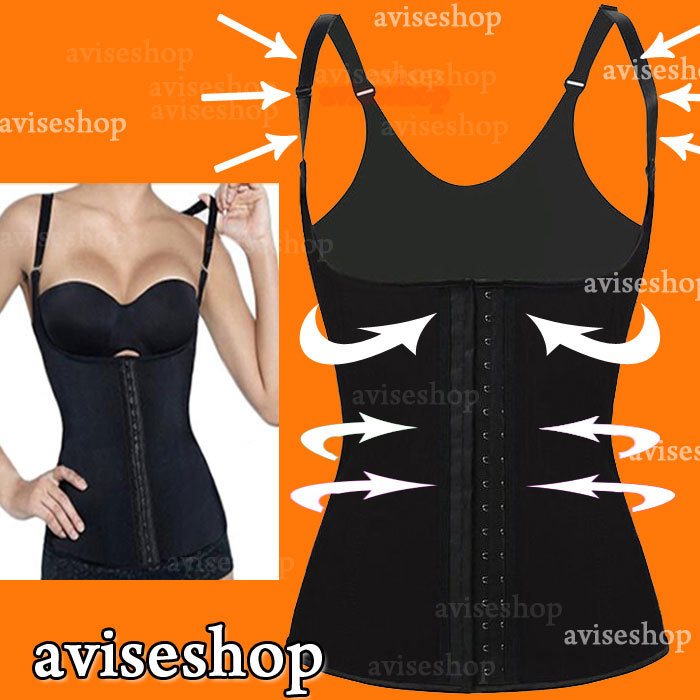 Image of Underbust Waist Trainer Cincher Vest Girdle Chaleco Body Shaper Shapewear Corset