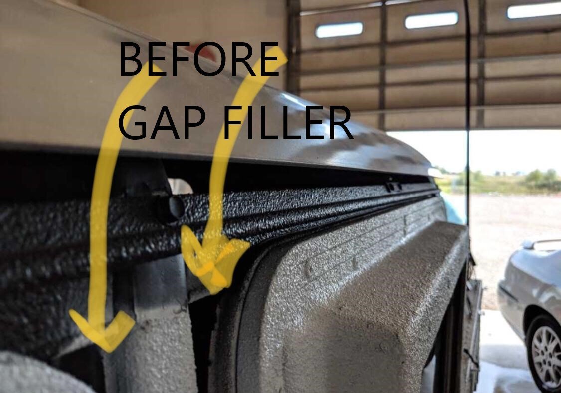 MILITARY HUMVEE XDOOR GAP FILLER KIT 4 PIECE FOR M998 HARD DOORS XDOORS Car & Truck Parts