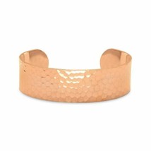 Precious Stars Solid Hammered Copper Unisex 19mm Cuff Bracelet - $22.00