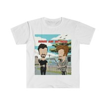 Soft Cotton T-Shirt Beavis and Butthead. Trailer Park Style - $20.00+