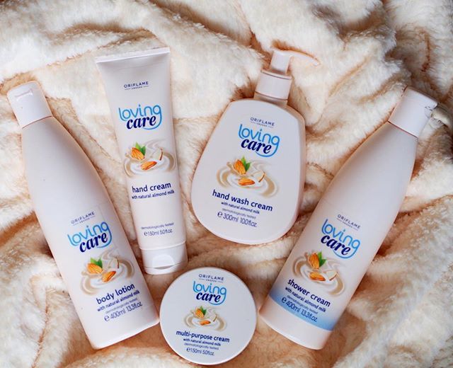 Loving Care Body Lotion 400ml Oriflame nourishing moisturizer natural
