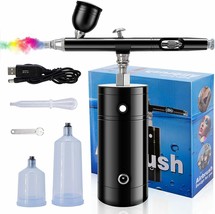 Cordless Airbrush Kit with Compressor, USB Charging and Accessories image 1