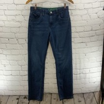 Levi’s 511 Blue Jeans Boys Sz 16 Reg Adjustable Waist Dark Wash - $19.79
