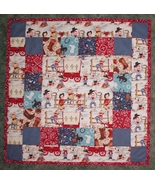 Western Baby Gift, Western Baby Quilt, Western Quilt For Baby Boy, Cowbo... - $85.00