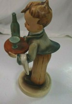 Hummel Figurines Boy With Wine Bottle & Tray TMK 4 W. Germany  J114 - $31.78