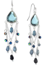 Style and Co Stone and Beaded Chain Drop Earrings - $12.00