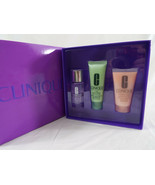Clinique 3 Piece Gift Set Moisture Surge Thirst Relief Remover 7 Day Scr... - $26.42